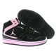 Air Jordan 1 flight pour femme noir rose