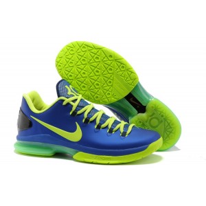 baskets nike zoom kd 5 hyper bleu / volt-noirci bleu