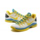 nike kd 5 Elite Blanc jaune bleu