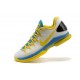 nike kd 5 Elite Blanc jaune bleu