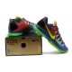 nike kd v elite eybl bleu rouge vert