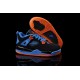 basket jordan 4 enfant noir bleu orange