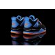 basket jordan 4 enfant noir bleu orange