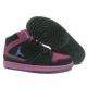 Air Jordan flight 1 noir coral femme