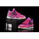 femme jordan 4 rose violet gris lumiere