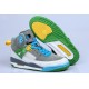 Air Jordan Spizike Stealth Poison vert Blitz Bleu