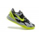 nike kobe 8 gris vert noir pour femme