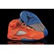 Air Jordan V Melo orange bleu