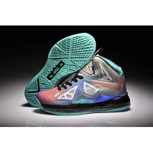 lebron james 10 pour fille pure platinum noir sport turquoise