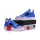 chaussure jordan 4 pour fille bleu royal rose