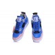 chaussure jordan 4 pour fille bleu royal rose