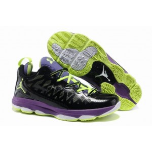 air jordan cp3 vi all star noir vert violet