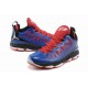 chaussure de basket jordan CP3.VI Royal bleu noir rouge