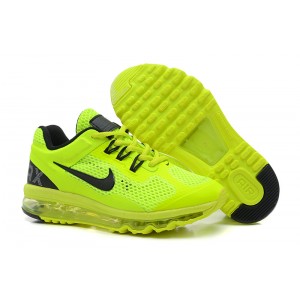 air max 2013 enfant vert noir