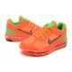 des air max 2013 enfants orange vert