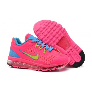 les air max 2013 pour enfant rose bleu