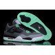 jordan 4 original gris noir vert semelle