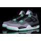 jordan 4 original gris noir vert semelle