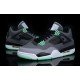 jordan 4 original gris noir vert semelle