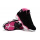 air jordan 13 pour fille noir rose suede