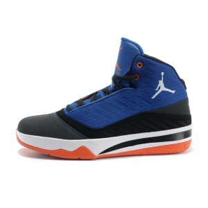 air Jordan B Mo Knicks bleu noir orange