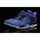 basket jordan 4 Eminem bleu noir