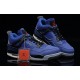 basket jordan 4 Eminem bleu noir