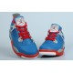 air jordan 4 jumpman bleu gris rouge