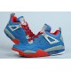 air jordan 4 jumpman bleu gris rouge