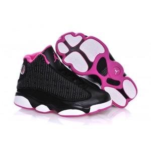 jordan enfants 13 noir cerise