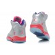 jordan 5 pour femme ciment gris rose