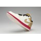 air jordan 1 Matador courir blanc fuchsia or