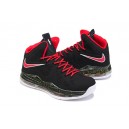 Nike LeBron 10 EXT Miami Heat PE noir rouge