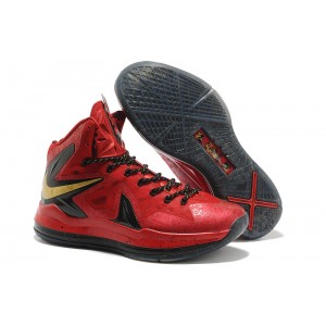 LeBron James 10 Elite rouge noir or