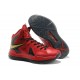 LeBron James 10 Elite rouge noir or