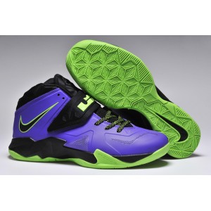 les Nike Zoom Soldier VII violet vert