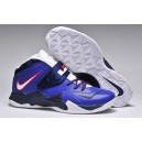 lebron zoom soldier 7 royal marine blanc