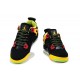 les chaussures jordan 4 enfant noir vert jaune