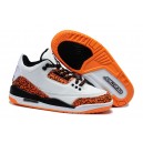 jordan 3 enfants blanc noir orange