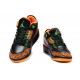 jordan 3 air fille enfant noir orange vert