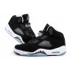 chaussure air jordan 5 retro pour fille oreo