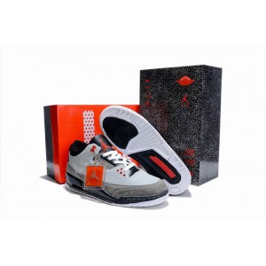 Nike Air Jordan 3 graphite ciment blanc