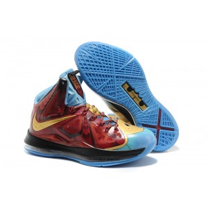 Nike LeBron X Ironman 3 rouge or bleu