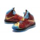 Nike LeBron X Ironman 3 rouge or bleu