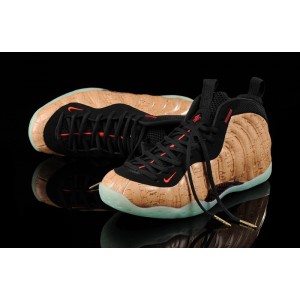 air foamposite 1 semelle fluo beige noir