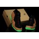 air foamposite 1 semelle fluo beige noir