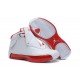 les jordan enfants 18 blanc rouge