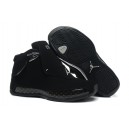 jordan enfant 18 noir en daim