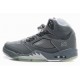 Air Jordan 5 Loup Gris En Daim