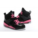 jordan flight 45 pour fille noir rose